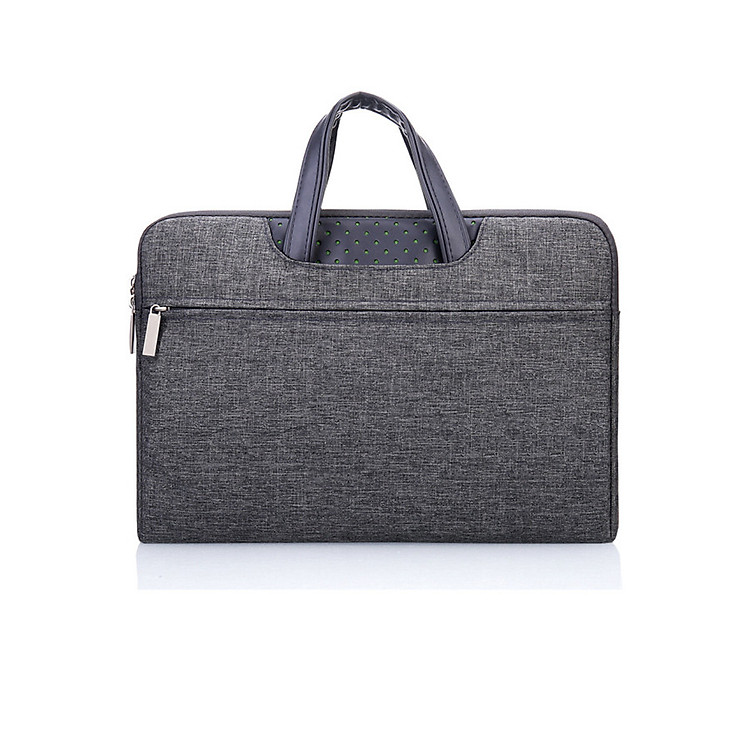 Cặp đựng Macbook, Laptop chống sốc cao cấp - Đen xám