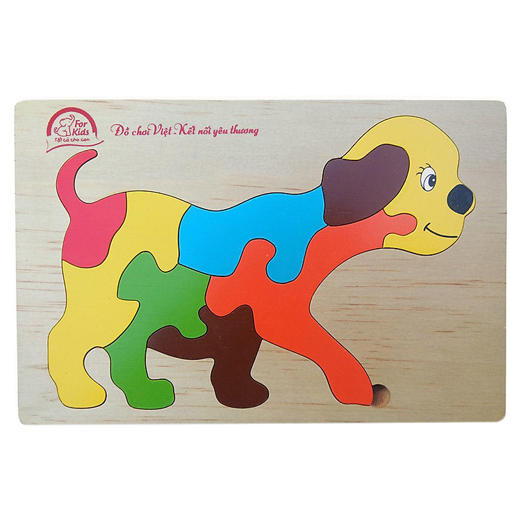 Tranh Ghép Vietoys Hình Động Vật VT3P-0087-3 (16 x 24 cm) - Kiểu 3