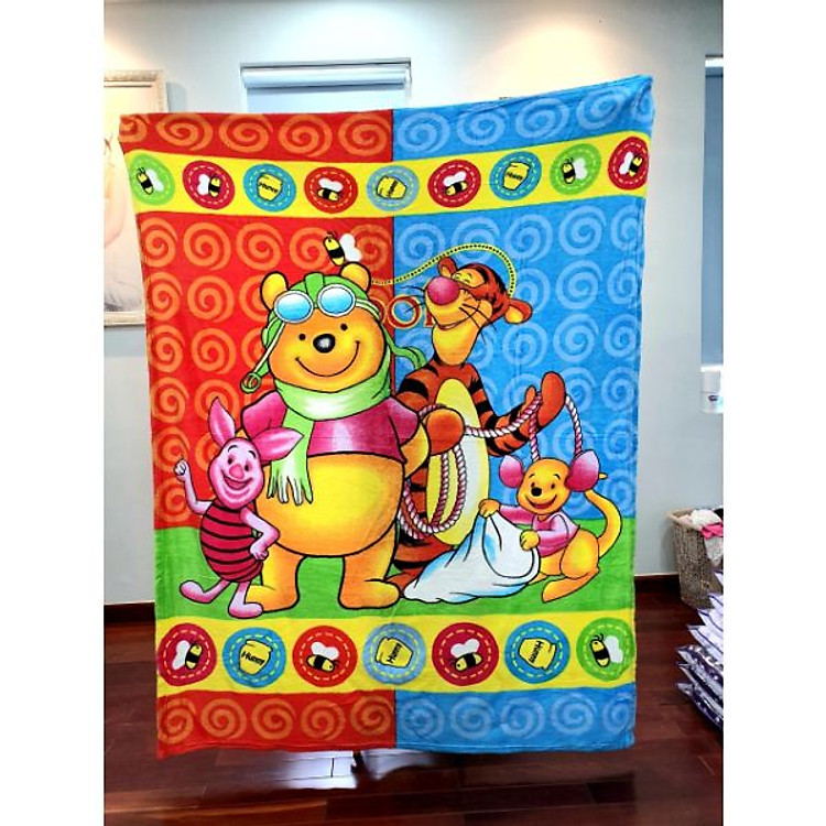 Mền lông - mẫu gấu 2m x 1m6