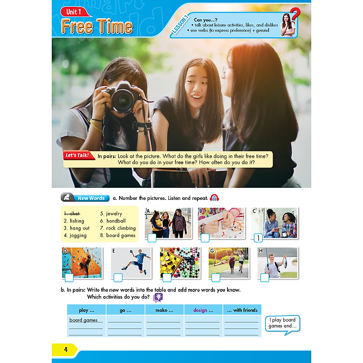 Tiếng Anh 8 i-Learn Smart World Student's Book - Ảnh 5