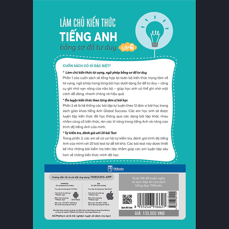 Làm Chủ Kiến Thức Tiếng Anh Bằng Sơ Đồ Tư Duy Lớp 6 - Ảnh 4