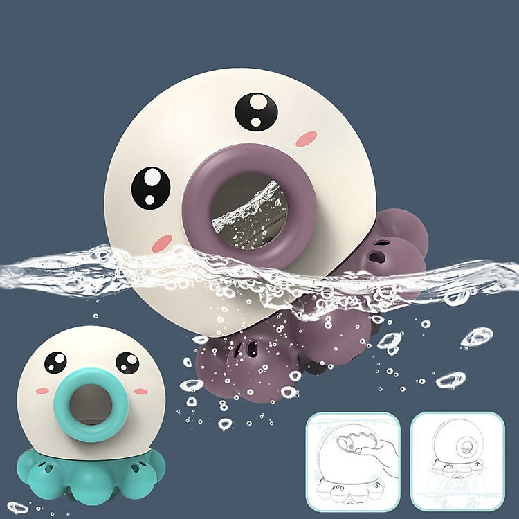 Đồ Chơi Bạch Tuộc Phun Nước Cho Bé Chính hãng Ưu đãi - Hình ảnh 5