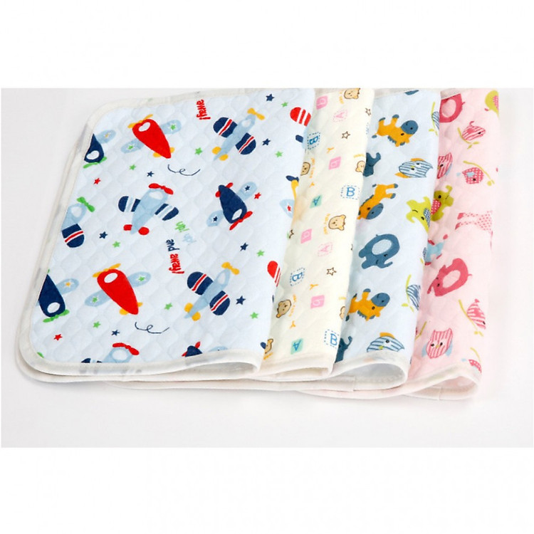 3 Miếng lót chống thấm sơ sinh trần bông TLCT2 (50*70cm)