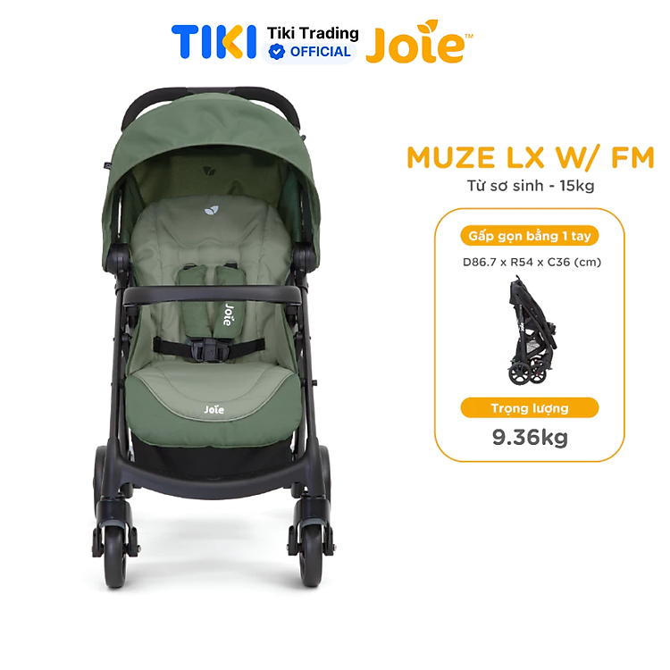 Mua Xe đẩy trẻ em Joie Muze LX Chính hãng Ưu đãi
