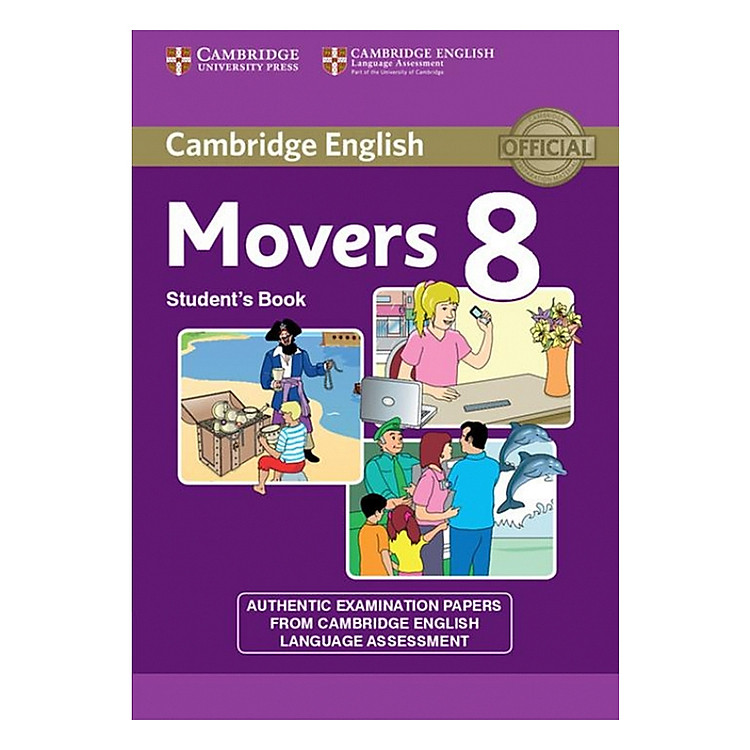 Sách Cambridge Young Learner English Test Movers 8: Student Book