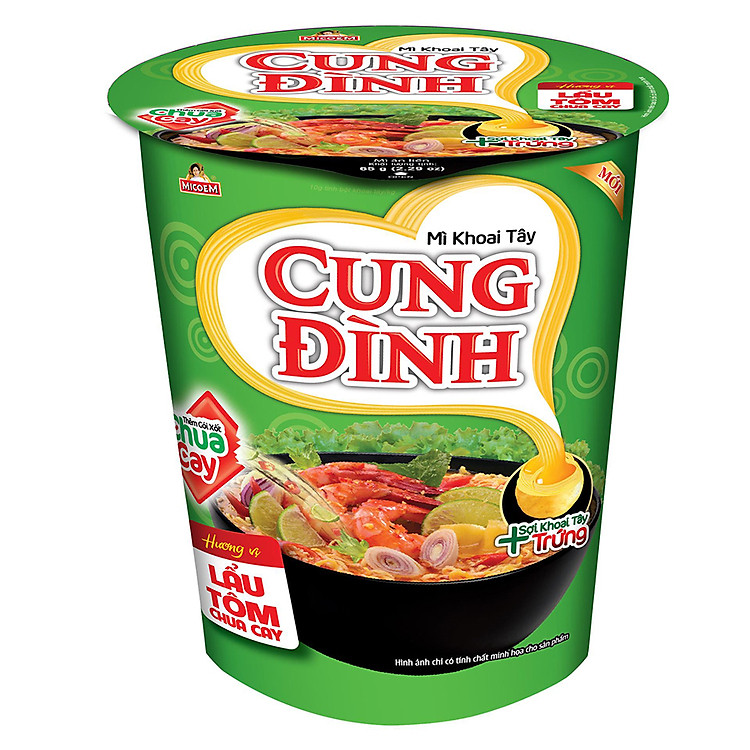 Ly Mì Khoai Tây Cung Đình Hương Vị Lẩu Tôm Chua Cay
