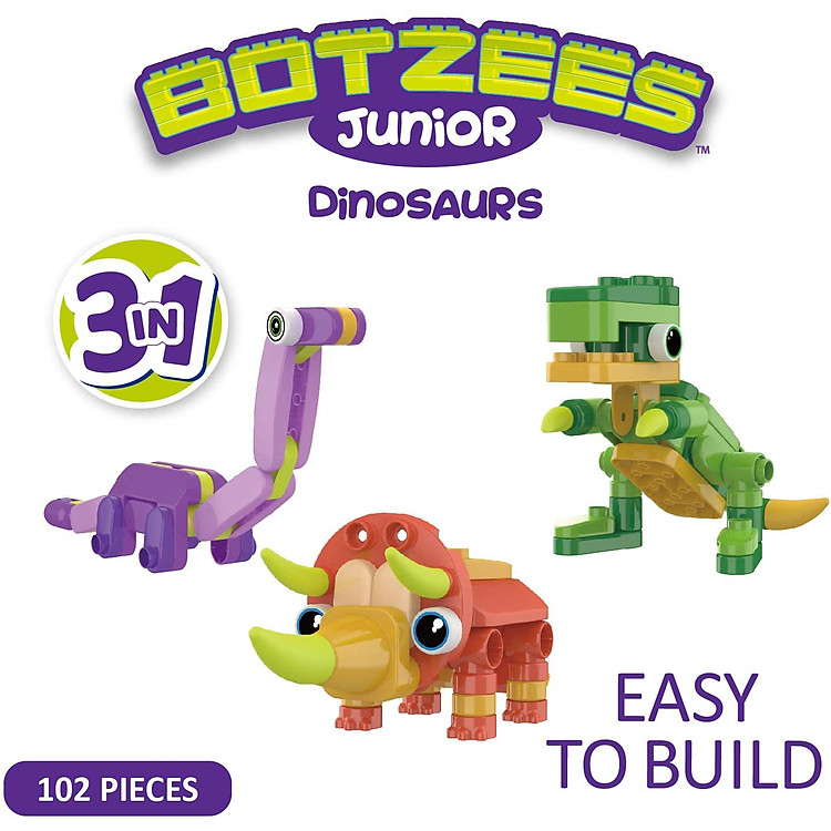 Tìm mua tại Avakids: Đồ Chơi Giáo Dục Botzees Junior - Dino - Ngập tràn khuyến mãi