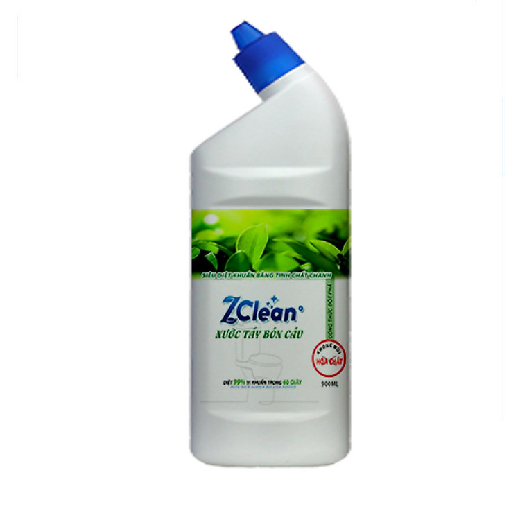 NƯỚC TẨY BỒN CẦU- 900ML- SIÊU DIỆT KHUẨN TRONG 60 GIÂY