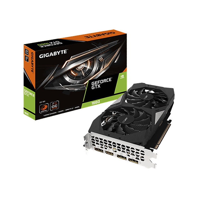 Card Màn Hình Gigabyte GTX 1660 OC 6G - Hàng chính hãng