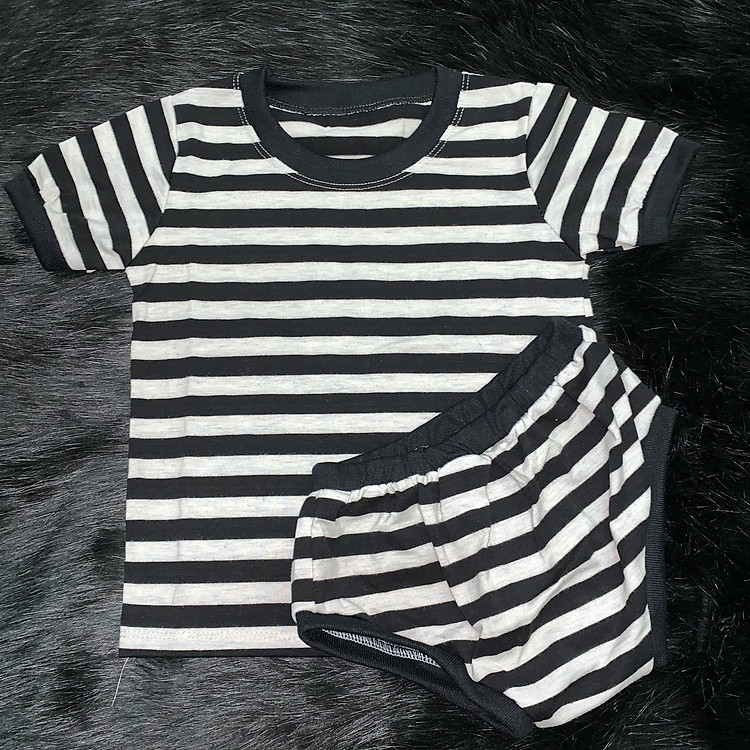 Combo 3 bộ đồ Sọc Caro cho bé