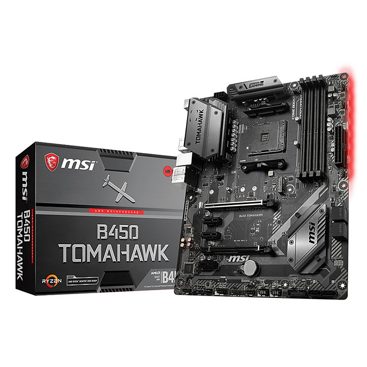 Bo Mạch Chủ Mainboard MSI B450 TOMAHAWK Socket AM4 - Hàng Chính Hãng