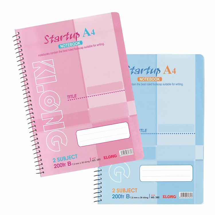 Sổ Lò Xo KLONG A4 (200 trang)