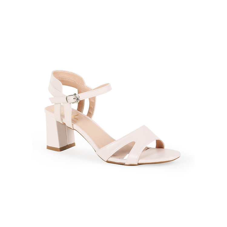 Giày Sandal Cao Gót Thời Trang Nữ EM009 (Nude)