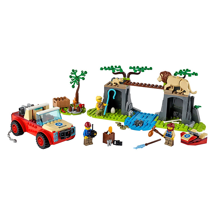 Mua LEGO Xe Địa Hình Cứu Hộ 60301 Chính hãng Tiết kiệm - Hình ảnh 5