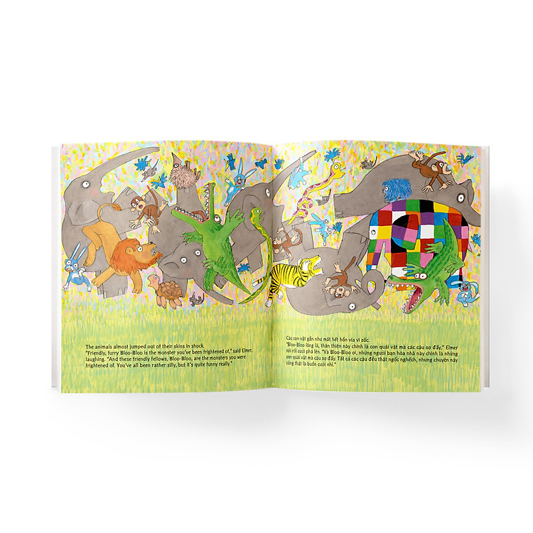 Elmer và quái vật (Song ngữ Anh Việt) - Ảnh 3