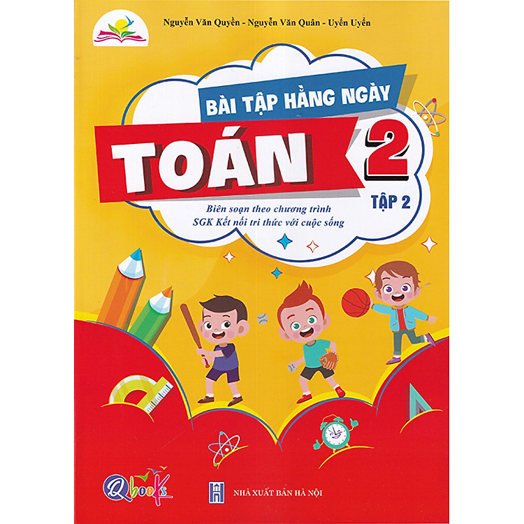 Sách - Bài tập hằng ngày Toán 2 tập 2 (Biên soạn theo chương trình sgk Kết nối tri thức với cuộc sống)