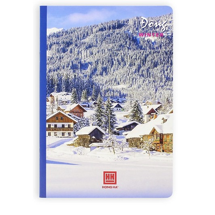 Vở kẻ ngang Pupil Bốn Mùa (120 trang) – Màu xanh (10 cuốn)