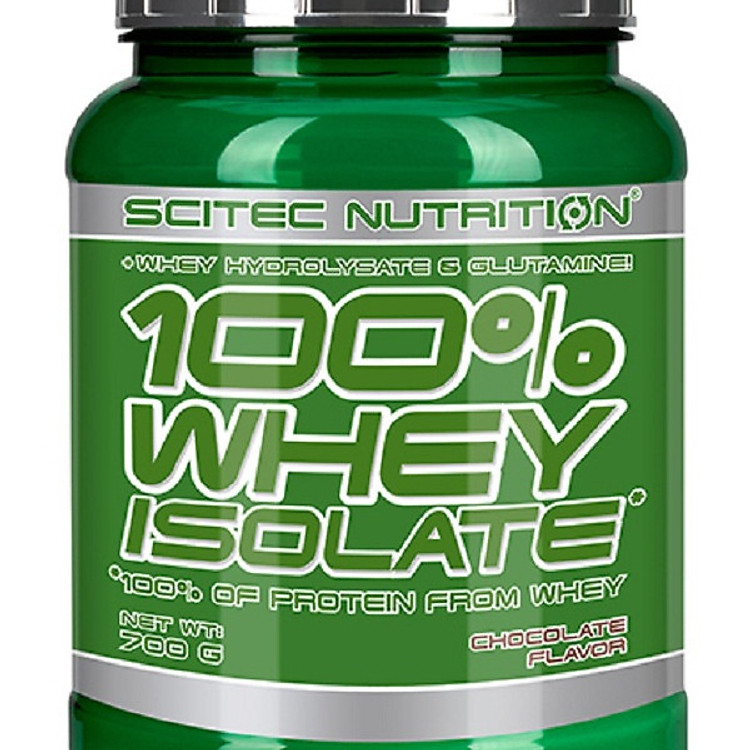 100% Whey Protein Isolate 700g Chocolate