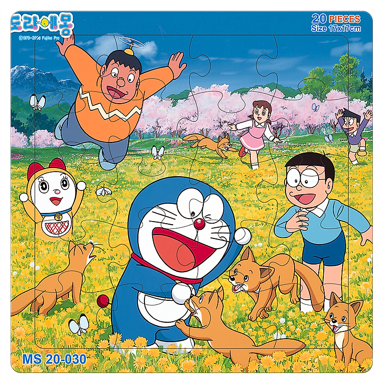 Mua Combo 05 bộ tranh xếp hình 20 mảnh Chính hãng Ưu đãi - Hình ảnh 5