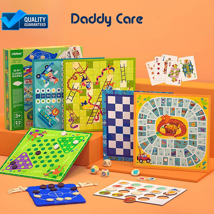 Mua tại MyKingdom: Board Game Mideer 32 In 1 cho bé - Ngập tràn khuyến mãi