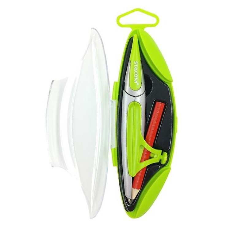 Compa Chì Gỗ Stacom CS104 – Màu Xanh Lá