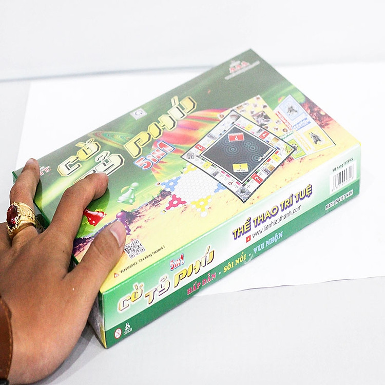 Cờ Tỷ Phú Hộp Xanh Fahasa Chính hãng Giá tốt - Hình ảnh 2