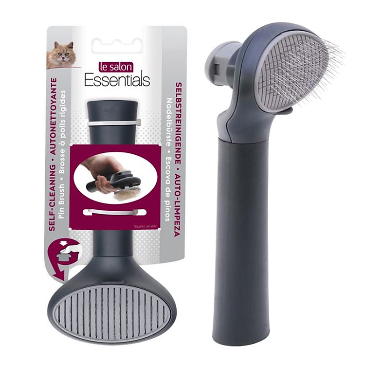 Lược Chải Lông Cho Mèo Slicker Nút Bấm Hagen Le Salon Kún Miu