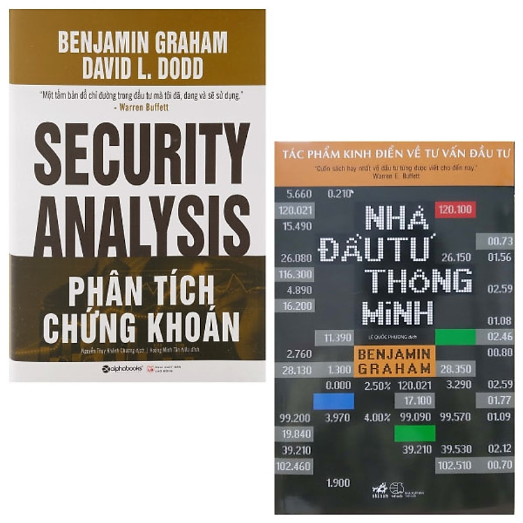 Phân Tích Chứng Khoán (Security Analysis) + Nhà Đầu Tư Thông Minh (Tái Bản 2018)