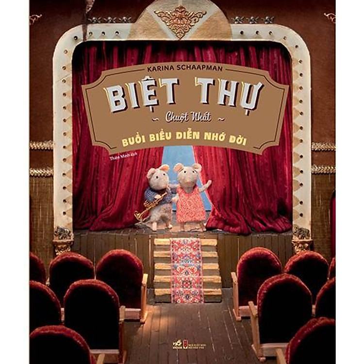 Sách - Biệt Thự Chuột Nhắt - Buổi Biểu Diễn Nhớ Đời (tặng kèm bookmark thiết kế)
