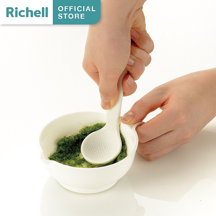 Mua Bộ dụng cụ ăn dặm Richell Nhật Bản Chính hãng Tiết kiệm - Hình ảnh 4