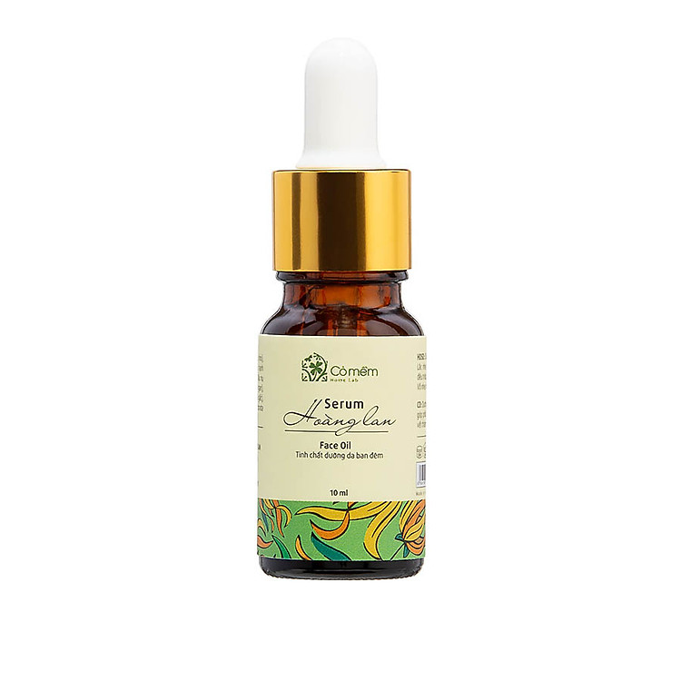 Serum Dưỡng Da Đêm Hoàng Lan Cỏ Mềm Giúp Mềm Mịn Ngăn Ngừa Nám Da Chống Lão Hóa Nhanh Liền Sẹo Mụn Với Chiết Xuất Từ Tinh Dầu Hoàng Lan An Toàn Từ Thiên Nhiên 10ml