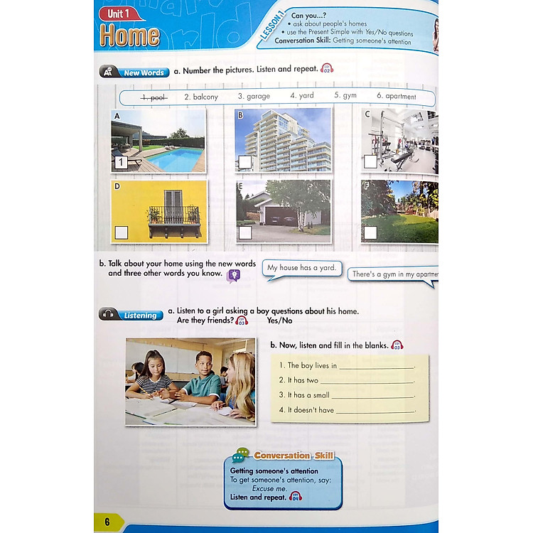 Tiếng Anh 6 I-Learn Smart World - Student'S Book - Ảnh 7