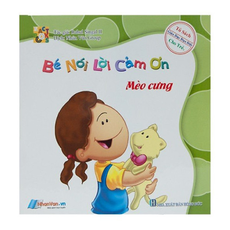 Bé Nói Lời Cảm Ơn – Mèo Cưng