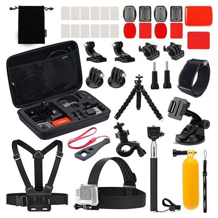 Bộ Phụ Kiện Máy Ảnh (Camera) Hành Động 50 in 1 GOPRO - Hàng nhập khẩu