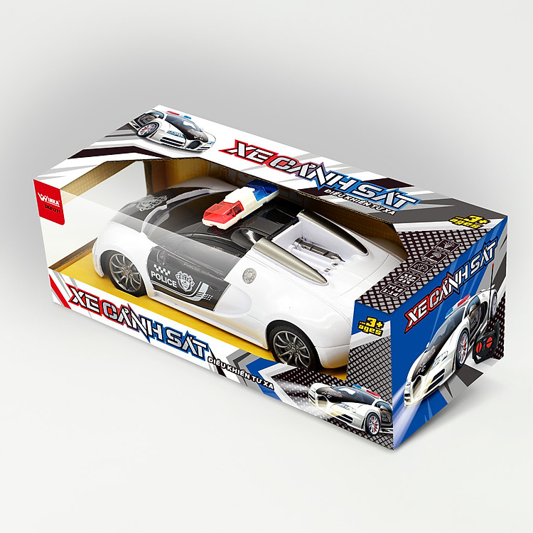 Xe Cảnh Sát Điều Khiển Từ Xa DK81211 Chính hãng Giá rẻ - Hình ảnh 2