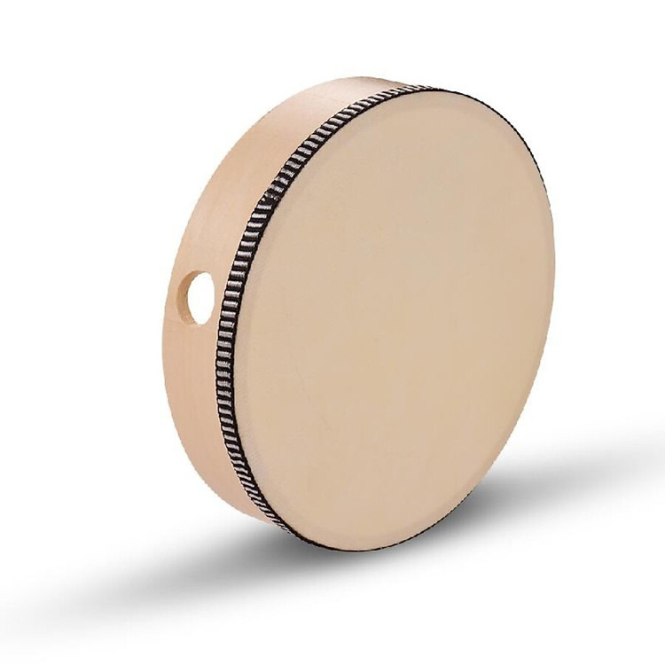 8 Inch Wooden Hand Drum Kids Percussion Toy Wood Frame Drum