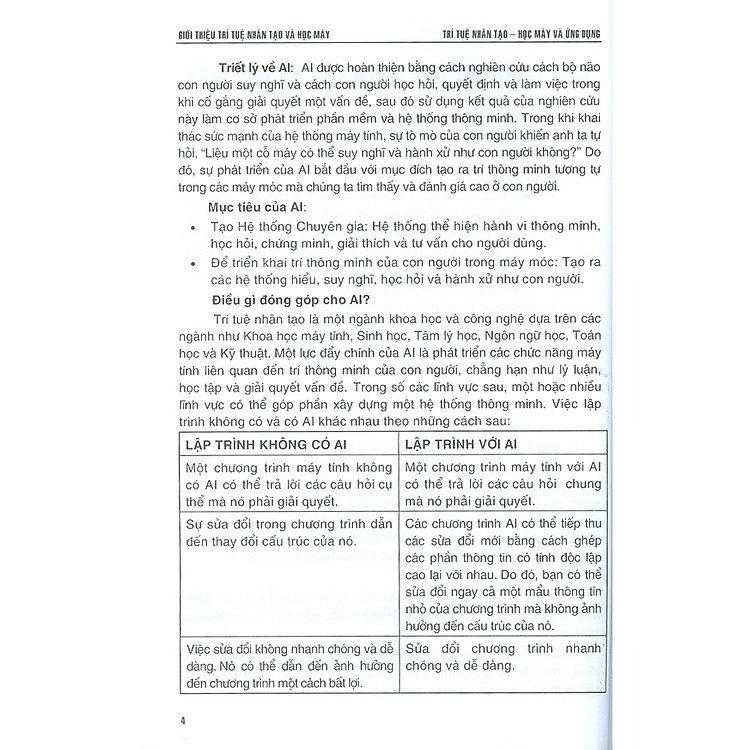 Trí Tuệ Nhân Tạo - Học Máy Và Ứng Dụng - Ảnh 4