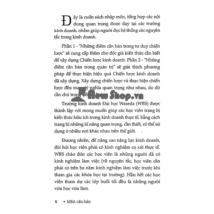MBA Căn Bản_1980 - Ảnh 6