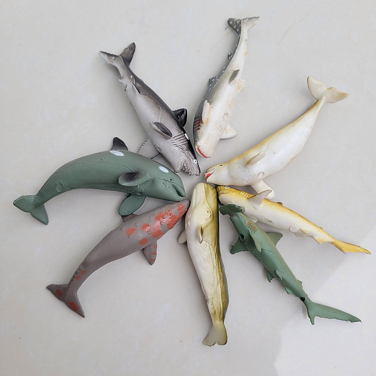 Bộ 8 đồ chơi cá biển cho bé Chính hãng Ưu đãi - Hình ảnh 4