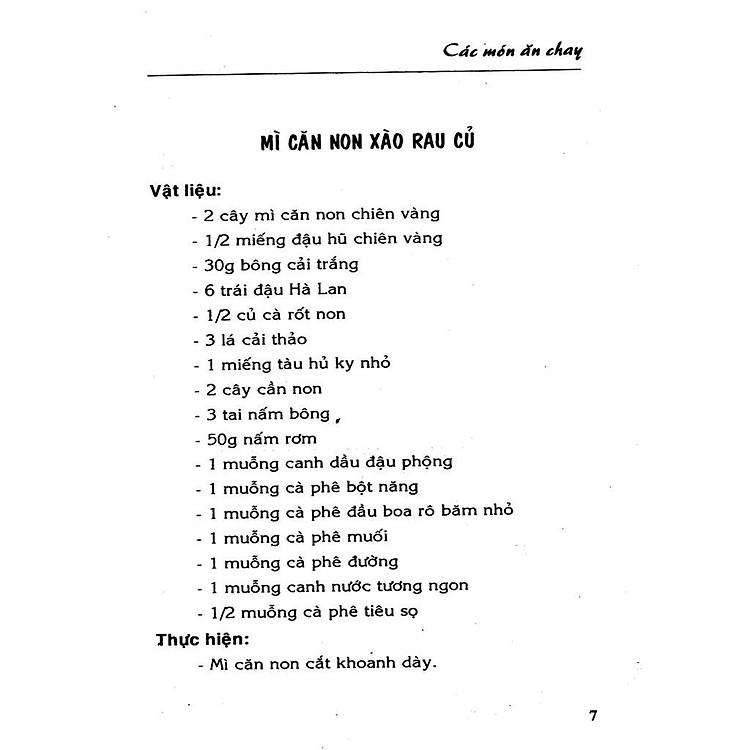 Các Món Ăn Chay - Ảnh 2