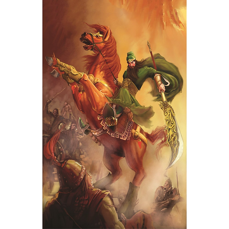 Bộ tranh xếp hình 1000 mảnh Quan Công Chính hãng Ưu đãi - Hình ảnh 2