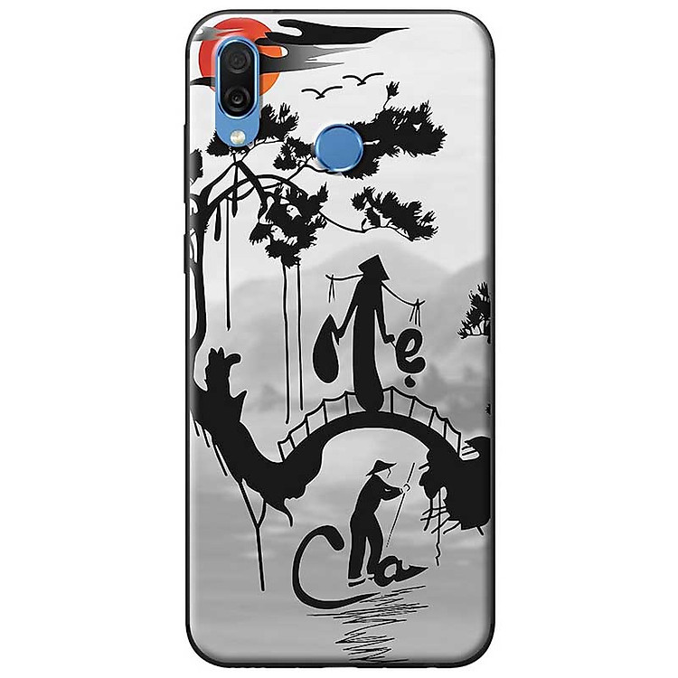 Ốp lưng dành cho Honor Play mẫu Cha mẹ núi sông