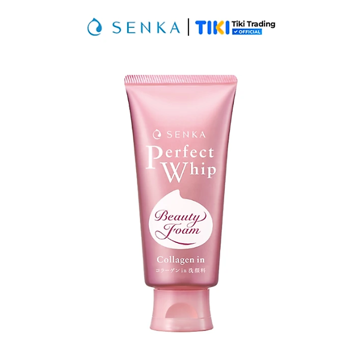 BSữa Rửa Mặt Mịn Và Săn Chắc Da Senka Perfect Whip Collagen In 120G