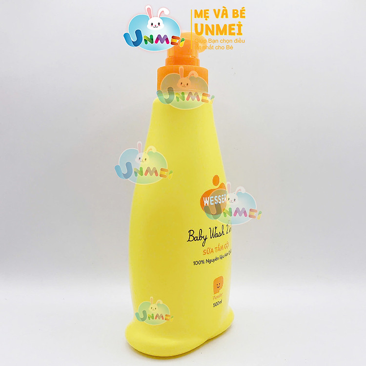 Mua Combo 2 chai sữa tắm gội Wesser 500ml Chính hãng Tiết kiệm - Hình ảnh 5