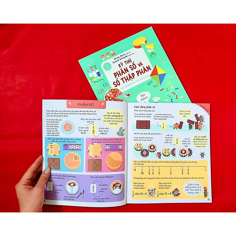 Toán Tiêu Học Tương Tác - Kỳ Thú Phân Số Và Số Thập Phân - Ảnh 3