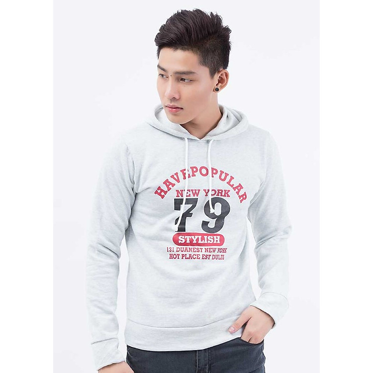 Áo khoác nam hoodie AKN427 ( Xám )