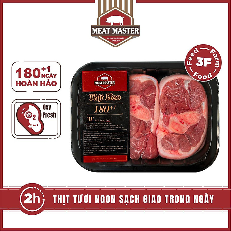 Bắp giò heo cắt khoanh Meat Master ( 400G ) - Giao nhanh
