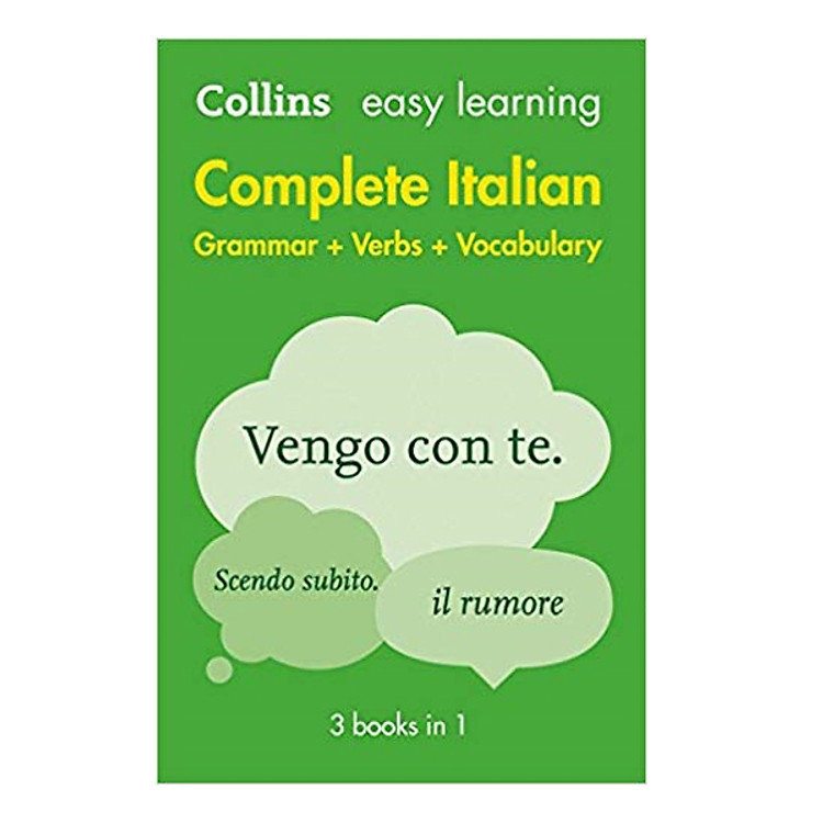 Easy Learning Complete Italian Grammar, Verbs & Vocabu