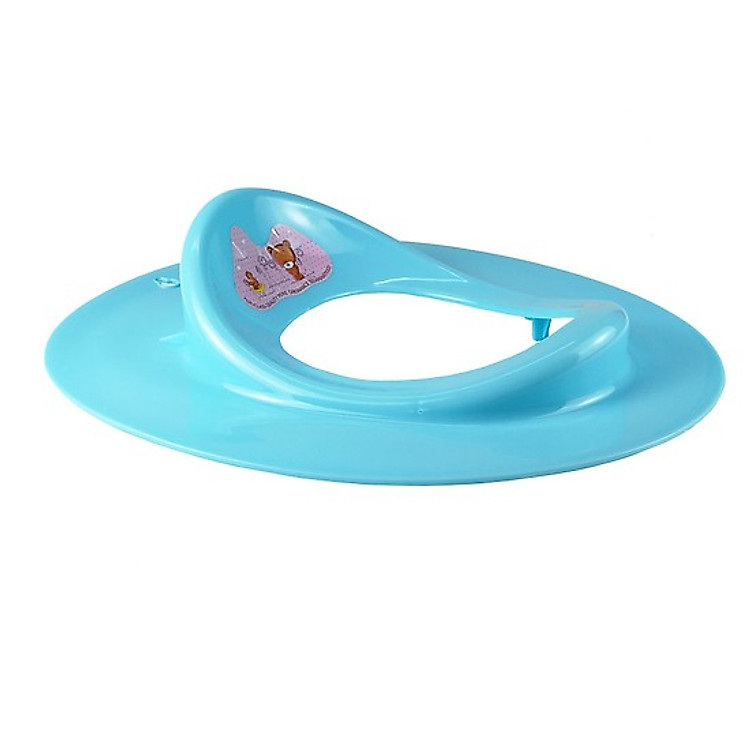 Bệ Lót Thu Nhỏ Bồn Cầu Cho Bé - Tặng 1 Muỗng ăn Siêu Xinh