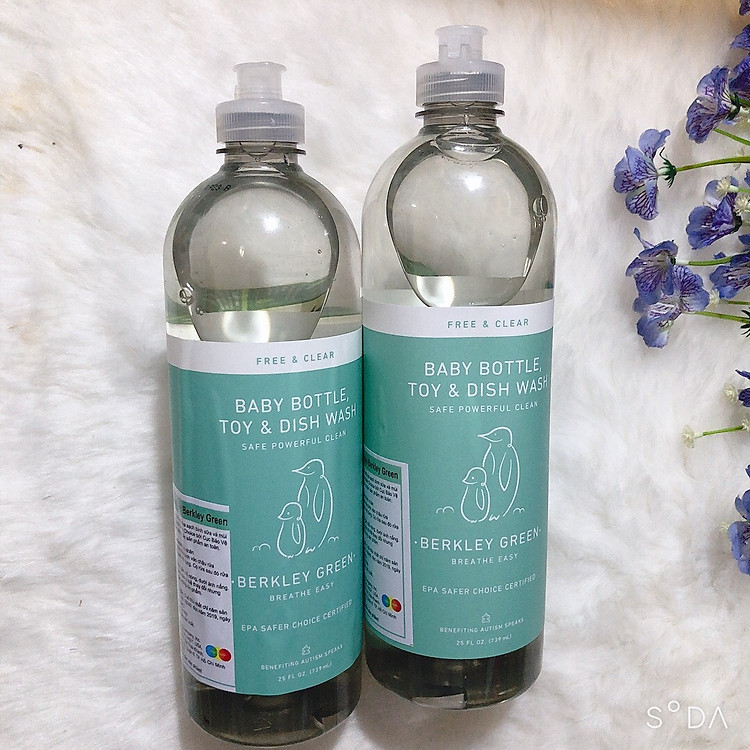 Tham Khảo tại ConCung: Nước rửa bình Berkley Green 739ml , nhận ngay nhiều Ưu đãi